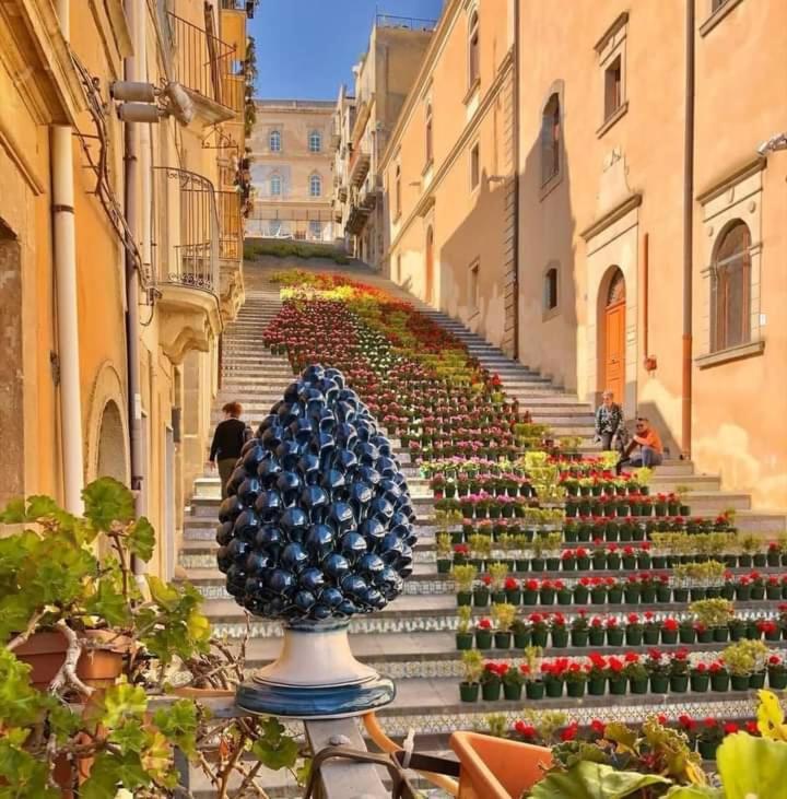 Alla Romana Villa Caltagirone Kültér fotó